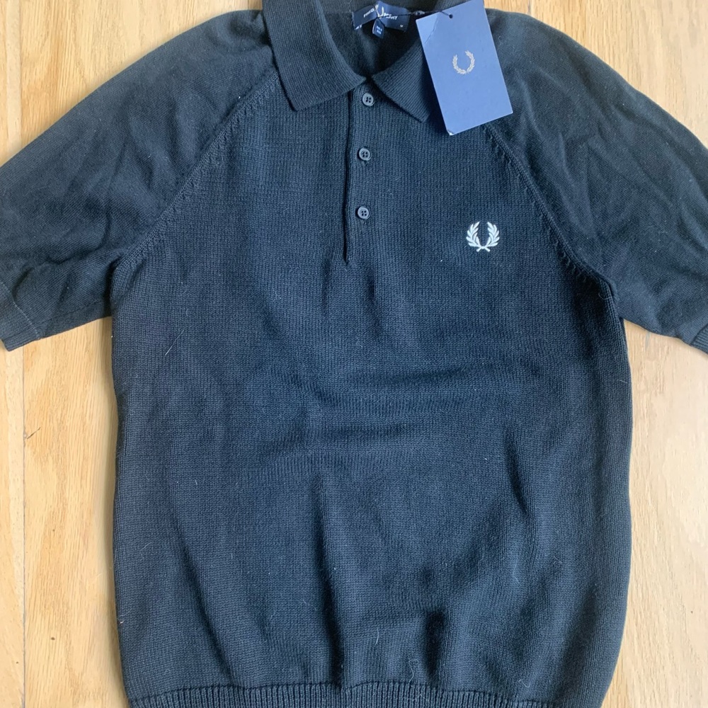 Fred Perry Textured Knit Polo